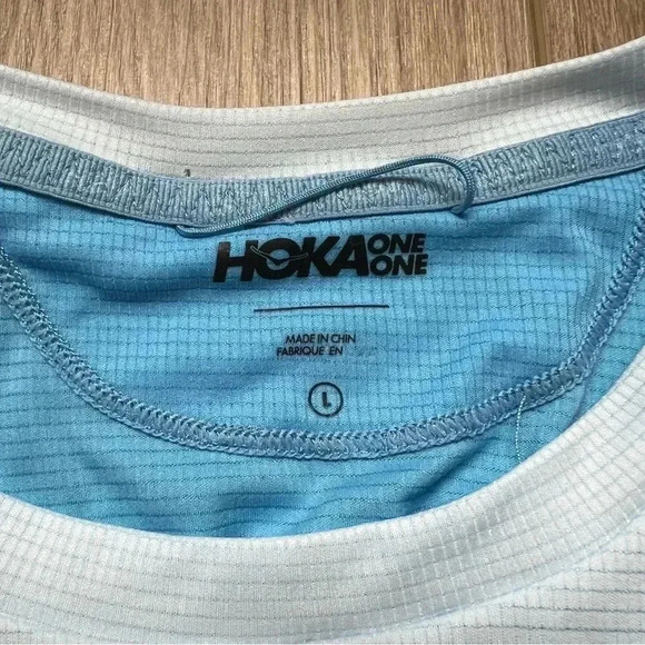 Hoka One One Size Large Medium Blue with Light Blue Glide Tank - Picture 6 of 7